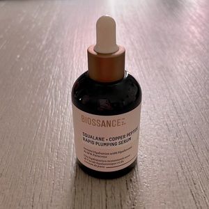 NWOT Biossance squalene + copper peptide rapid plumping serum